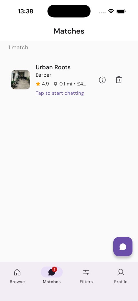 Your matches on TradeBridge